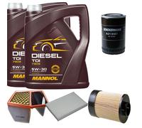 DENCKERMANN Controllo Set MANNOL Diesel TDI 5W-30 10L Per Iveco Daily IV