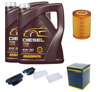 DENCKERMANN Controllo Set MANNOL Diesel TDI 5W-30 10L Per Mercedes M-Klasse