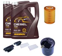 DENCKERMANN Controllo Set MANNOL Diesel TDI 5W-30 10L Per Mercedes M-Klasse
