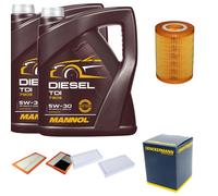 DENCKERMANN Controllo Set MANNOL Diesel TDI 5W-30 10L Per Mercedes M-Klasse