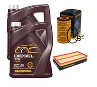 DENCKERMANN Controllo Set MANNOL Diesel TDI 5W-30 10L Per Mercedes Viano 3.7