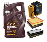 DENCKERMANN Controllo Set MANNOL Diesel TDI 5W-30 10L Per Opel Vivaro Kasten