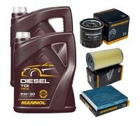 DENCKERMANN Controllo Set MANNOL Diesel TDI 5W-30 10L Per Toyota Hiace IV