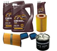 DENCKERMANN Controllo Set MANNOL Diesel TDI 5W-30 11L Per Mercedes S-Klasse