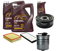 DENCKERMANN Controllo Set MANNOL Diesel TDI 5W-30 11L Per VW LT 28-46 II