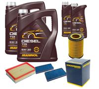 DENCKERMANN Controllo Set MANNOL Diesel TDI 5W-30 12L Per BMW 7 Serie 740d