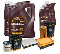 DENCKERMANN Controllo Set MANNOL Diesel TDI 5W-30 13L Per Mercedes Sprinter