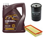 DENCKERMANN Controllo Set MANNOL Diesel TDI 5W-30 5L Per Audi Coupe 2.0 80