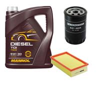 DENCKERMANN Controllo Set MANNOL Diesel TDI 5W-30 5L Per BMW 3er Cabriolet
