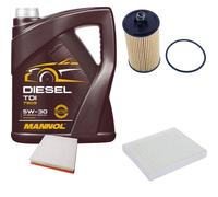DENCKERMANN Controllo Set MANNOL Diesel TDI 5W-30 5L Per Chevrolet Cruze