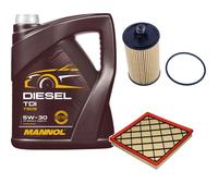 DENCKERMANN Controllo Set MANNOL Diesel TDI 5W-30 5L Per Chevrolet Cruze
