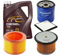 DENCKERMANN Controllo Set MANNOL Diesel TDI 5W-30 5L Per Citroën Berlingo