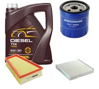 DENCKERMANN Controllo Set MANNOL Diesel TDI 5W-30 5L Per Citroën Berlingo