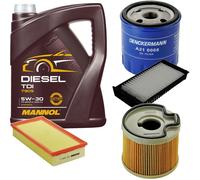 DENCKERMANN Controllo Set MANNOL Diesel TDI 5W-30 5L Per Citroën C5 I Break