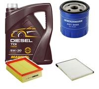 DENCKERMANN Controllo Set MANNOL Diesel TDI 5W-30 5L Per Citroën Xsara 1.9 D