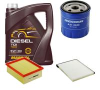 DENCKERMANN Controllo Set MANNOL Diesel TDI 5W-30 5L Per Citroën Xsara Break