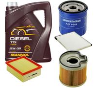 DENCKERMANN Controllo Set MANNOL Diesel TDI 5W-30 5L Per Citroën Xsara Break