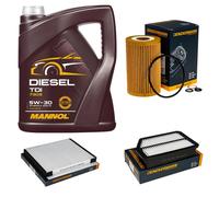 DENCKERMANN Controllo Set MANNOL Diesel TDI 5W-30 5L Per KIA Carens IV