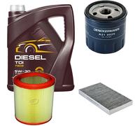 Denckermann Controllo Set mannol Diesel Tdi 5W-30 5L per Lancia Lybra Sw