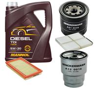 DENCKERMANN Controllo Set MANNOL Diesel TDI 5W-30 5L Per Mazda Premacy 2.0