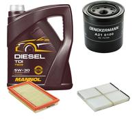 DENCKERMANN Controllo Set MANNOL Diesel TDI 5W-30 5L Per Mazda Premacy 2.0