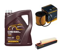 DENCKERMANN Controllo Set MANNOL Diesel TDI 5W-30 5L Per MINI Mini Cooper