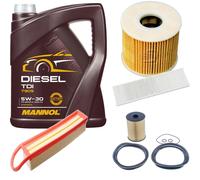 DENCKERMANN Controllo Set MANNOL Diesel TDI 5W-30 5L Per MINI Mini Cooper