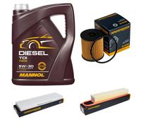 DENCKERMANN Controllo Set MANNOL Diesel TDI 5W-30 5L Per MINI Mini Cooper