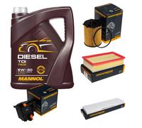 DENCKERMANN Controllo Set MANNOL Diesel TDI 5W-30 5L Per MINI Mini Cooper D
