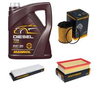 DENCKERMANN Controllo Set MANNOL Diesel TDI 5W-30 5L Per MINI Mini Cooper D