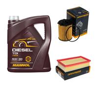 DENCKERMANN Controllo Set MANNOL Diesel TDI 5W-30 5L Per MINI Mini Cooper D