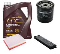 DENCKERMANN Controllo Set MANNOL Diesel TDI 5W-30 5L Per MINI Mini One D