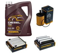 DENCKERMANN Controllo Set MANNOL Diesel TDI 5W-30 5L Per Mitsubishi Grandis