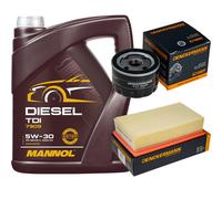 DENCKERMANN Controllo Set MANNOL Diesel TDI 5W-30 5L Per Nissan Micra III