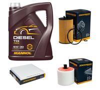 DENCKERMANN Controllo Set MANNOL Diesel TDI 5W-30 5L Per Opel Astra K 1.6
