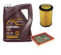 DENCKERMANN Controllo Set MANNOL Diesel TDI 5W-30 5L Per Opel Insignia A