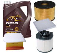 DENCKERMANN Controllo Set MANNOL Diesel TDI 5W-30 5L Per Opel Meriva B