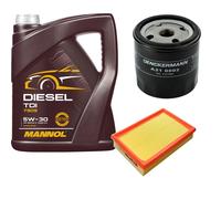 DENCKERMANN Controllo Set MANNOL Diesel TDI 5W-30 5L Per Opel Vectra A CC