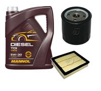 DENCKERMANN Controllo Set MANNOL Diesel TDI 5W-30 5L Per Opel Vectra C