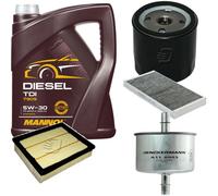 DENCKERMANN Controllo Set MANNOL Diesel TDI 5W-30 5L Per Opel Vectra C