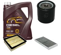 DENCKERMANN Controllo Set MANNOL Diesel TDI 5W-30 5L Per Opel Vectra C