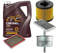 DENCKERMANN Controllo Set MANNOL Diesel TDI 5W-30 5L Per Opel Vectra C CC