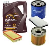 DENCKERMANN Controllo Set MANNOL Diesel TDI 5W-30 5L Per Peugeot 406 Break