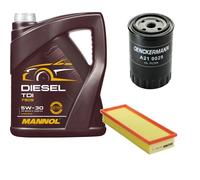 DENCKERMANN Controllo Set MANNOL Diesel TDI 5W-30 5L Per Seat Cordoba Vario