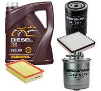 DENCKERMANN Controllo Set MANNOL Diesel TDI 5W-30 5L Per Seat Toledo I 1.9