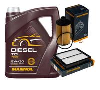 DENCKERMANN Controllo Set MANNOL Diesel TDI 5W-30 5L Per Ssangyong Tivoli