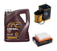 DENCKERMANN Controllo Set MANNOL Diesel TDI 5W-30 5L Per Suzuki SX4 2.0 DDIS