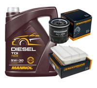 DENCKERMANN Controllo Set MANNOL Diesel TDI 5W-30 5L Per Toyota Auris 1.4