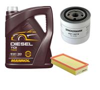 DENCKERMANN Controllo Set MANNOL Diesel TDI 5W-30 5L Per Volvo 440 K 1.9