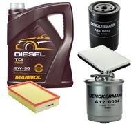 DENCKERMANN Controllo Set MANNOL Diesel TDI 5W-30 5L Per VW Passat Variant